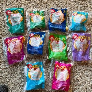 McDonalds teenie beanie babies. new in excellent condition package.